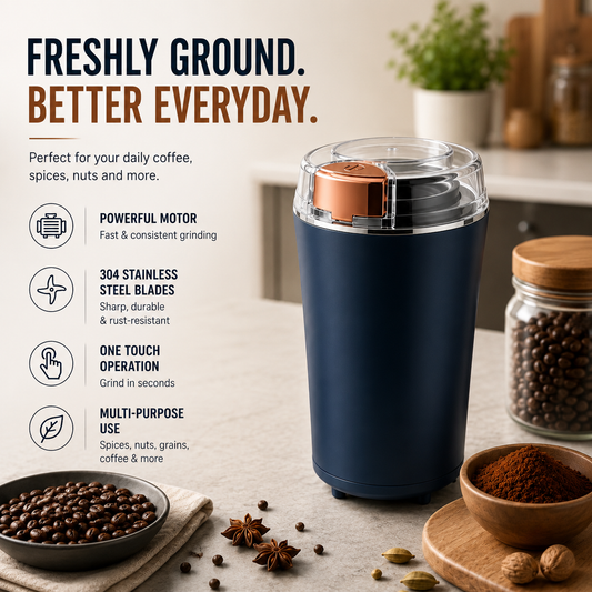 Grindora — Powerful Precision, Fresh Flavor in Seconds