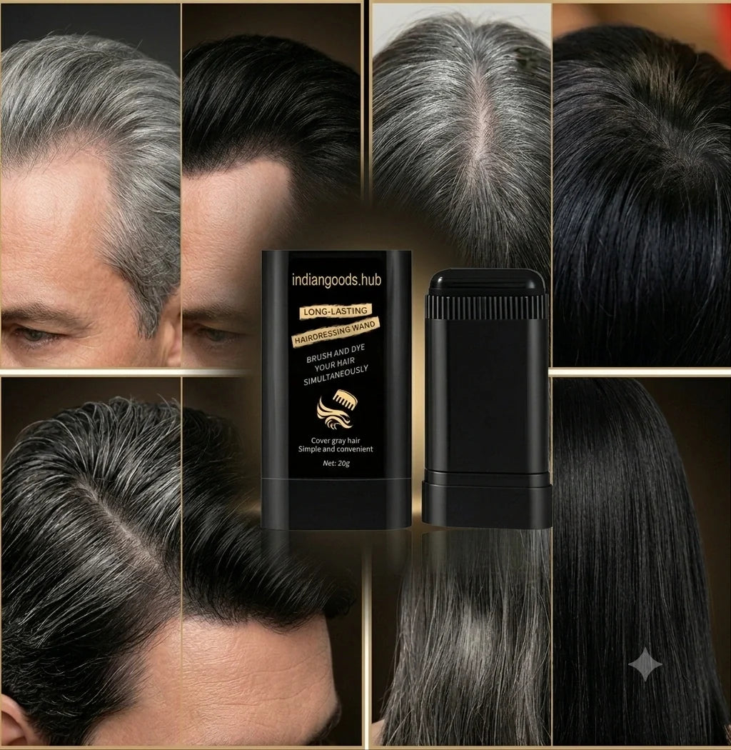 GreyGone™ – 2-in-1 Touch-Up Comb | Instant Root Filler | Sweat & Rain Proof