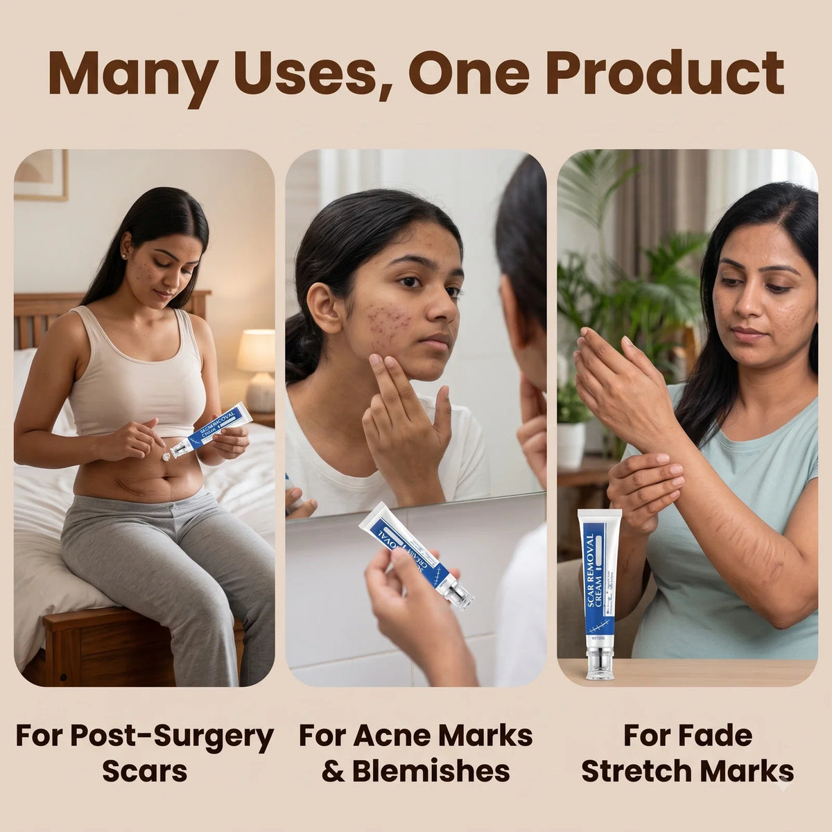 DermaSil™ – Silicone Scar & Stretch Mark Gel | Softens, Flattens & Fades | Face & Body