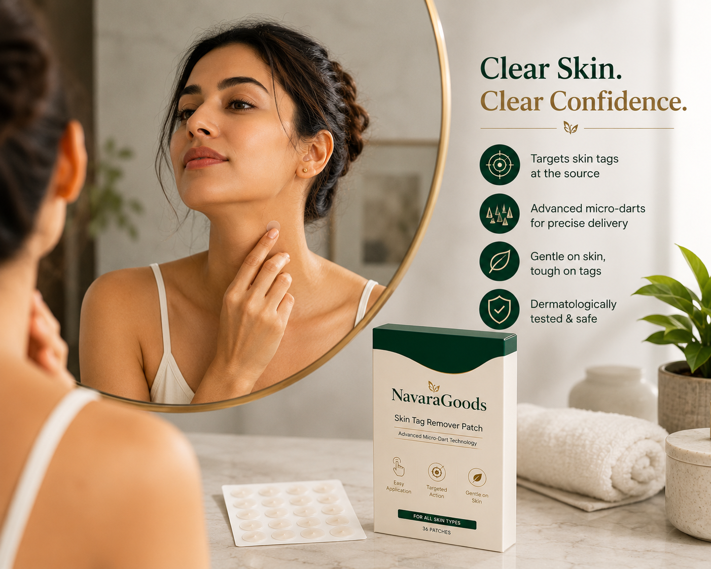 ClearDot™ Invisible Acne Patches | Fast Healing Hydrocolloid Spot Stickers